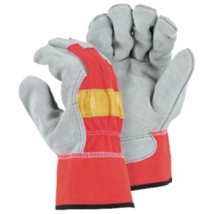 Guantes de Trabajo de Seguridad Resistentes al Calor para Construcción Industrial, Guantes de Soldadura de Cuero Vacuno - Product Image 2