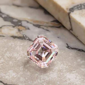 Diamants de laboratoire ASSCHER de 1 à 10 carats en gros, certifiés IGI et GIA, clarté VVS, roses, cultivés par CVD, pour bijoux - Product Image 3