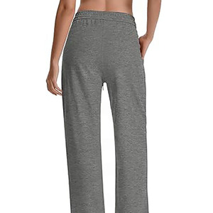 Pantalones Deportivos Casuales de Verano para Mujer, Corte Recto Regular, Estilo Vintage, Cintura Ajustable, 100% Algodón, Resistentes al Viento, Ecológicos, de Secado Rápido - Product Image 6