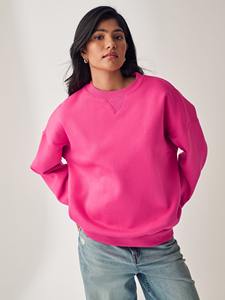 Premium oversized sweatshirt with heavyweight cotton, ribbed cuffs, and a relaxed fit for a modern streetwear look. - Product Image 5