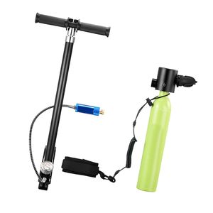 Mini Bombola Subacquea Portatile da 0,5L, Riutilizzabile, per Immersioni di 10 Minuti, Serbatoio Portatile per Respirazione Subacquea con Ossigeno/Aria - Product Image 1