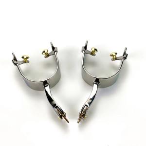 อุปกรณ์ขี่ม้าสแตนเลสสีพื้นแบบทึบ - Product Image 5