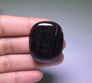 Piedras Preciosas Sueltas de Obsidiana Encaje de Medianoche de Alta Calidad, Precio al por Mayor, para Fabricación de Joyas, Cristal Natural Hecho a Mano con Cambio de Color - Product Image 5