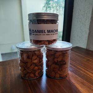 Nueces de Anacardo Africanas W320 Orgánicas Tostadas con Chile y Ajo 100% Naturales Certificadas por USDA/BRC/Halal envasadas al Vacío/en Lata OEM/ODM Venta al por Mayor - Product Image 3
