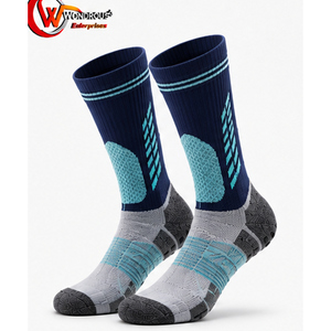 Sports Football Crew <b>Socks</b> Solid <b>Color</b> Breathable Eco-Friendly Custom Logo Cuff for <b>Men</b> <b>socks</b> manufacturer - Product Image 2