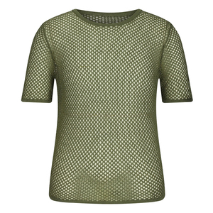 Breathable Men Mesh <b>Shirt</b> Fitness Workout Drop Shoulder Crew Neck Men Mesh <b>Shirt</b> With <b>Custom</b> <b>Design</b> And Size - Product Image 4