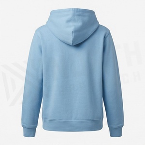 เสื้อฮู้ดโอเวอร์ไซส์ทรงหลวมสำหรับผู้หญิง ไหล่ตก พิมพ์โลโก้ได้ตามต้องการ เสื้อสตรีทแวร์คุณภาพสูง - Product Image 2