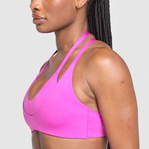 Nuevo Sujetador Deportivo Transpirable Reversible de Talla Grande con Soporte Alto para Mujeres Adultas, Ideal para Yoga, Gimnasio, Entrenamiento y Fitness, ¡Precio Increíble! - Product Image 3