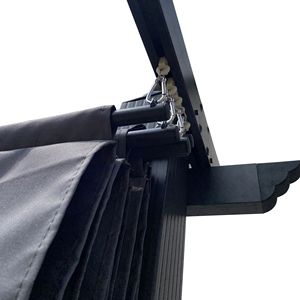 Telo di Ricambio per Pergola Retrattile da Esterno 13 x 10 Piedi, Copertura Superiore per Gazebo di Alta Qualità - Product Image 4