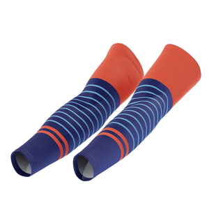 Sports <b>Compression</b> <b>Arm</b> <b>Sleeves</b> Men Women Adults-Breathable Lightweight Quick Dry 100% Polyester Customized Logo Sets Sun - Product Image 1