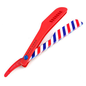 Rasoir droit professionnel pour barbier avec manche élégant pour moustache, outil de rasage manuel classique pour hommes, utilisation en salon ou à domicile - Product Image 5