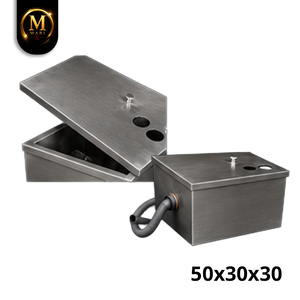 Trampa de Grasa Comercial de Alta Resistencia a Prueba de Fugas, Unidad de Filtro de Pretratamiento de Aguas Residuales para Separación de Aceite y Agua para Cocinas de Restaurantes - Product Image 4
