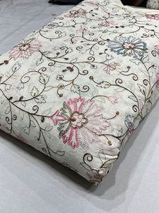 Exquisite Cotton Embroidery <b>Fabric</b> for Premium Fashion Gowns, Custom Party Wear, and Personalized Branding Solutions - Product Image 2
