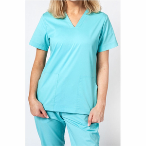 Conjuntos de Uniformes Médicos Personalizados al por Mayor con Logotipo, Conjuntos de Uniformes de Enfermera Elásticos, Blusas de Enfermería, Uniformes Médicos para Mujer - Product Image 6