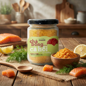 Meilleures ventes : Saumon en flocons adapté aux enfants - Topping de poisson déchiqueté riche en protéines pour le porridge et le développement cérébral - Product Image 4