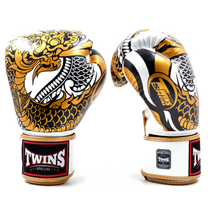 Premium Quality New Design Twins Boxing Sparring <b>Gloves</b> <b>Silver</b> Printed Cowhide Leather Adult Martial Arts Fighting Twins <b>Gloves</b> - Product Image 6