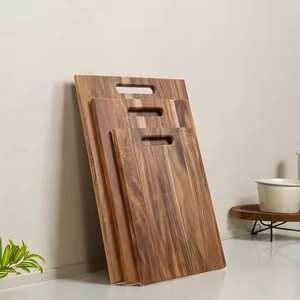 Bamboo Chopping <b>Board</b> & Butcher Block Cutting <b>Board</b> Rectangle Shape 2.0cm Thick Multifunction Kitchen <b>Tool</b> - Product Image 4