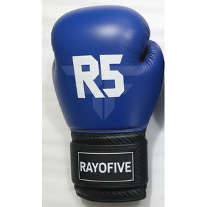 Guantes de boxeo personalizados con logotipo, guantes de competición al por mayor, guantes de entrenamiento de cuero PU con logotipo personalizado para saco de boxeo pesado - Product Image 1