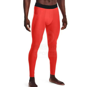Breathable <b>Men</b> Leggings Fitness Gym & Running Athletic <b>Tights</b> Custom Size Private Label <b>Men</b> <b>Compression</b> Leggings - Product Image 5