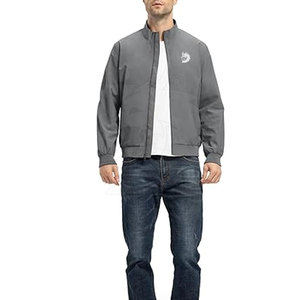 New Arrival 2026 Winter Warm Custom Made Casual <b>Men</b> <b>Track</b> <b>Jacket</b> with Stand Collar and Zipper Eco-Friendly Breathable <b>for</b> Sale - Product Image 6