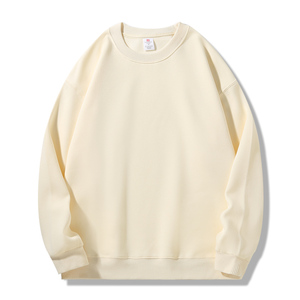 Sweat-shirt pour homme personnalisable en coton à col rond, coupe ample, 16 couleurs unies, nouvelle arrivée printemps, imprimé tendance - Product Image 6
