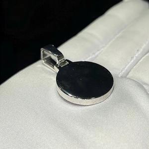 <b>Iced</b> Out Moissanite Hip Hop Pendant_ Custom 925 Sterling Silver Charm Online in India - Product Image 4