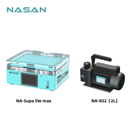 Meilleur Nasan 15 pouces Combo Kit 3 Pièces Supa Lite Max Lcd Oca Machine à Stratifier Sous Vide Et B2 Max Bubble Remover Et 2l Pompe À Vide