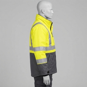 Ropa de Trabajo Resistente, Diseño Ligero y Cómodo, Chaqueta de Seguridad Industrial para Exteriores, Prenda Exterior Reflectante Personalizada - Product Image 3