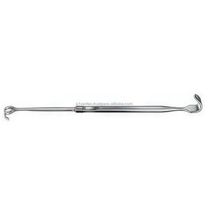 ISO CE A-1 VERITAS Jacksonn Tracheal Hook Retractor, Ensemble d'instruments réutilisables en acier inoxydable de classe I pour la chirurgie en bloc opératoire - Product Image 1