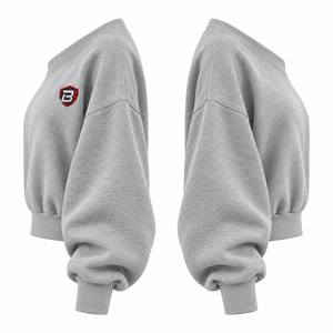 Sudadera OEM personalizada para mujer, con hombros descubiertos, estilo oversize, manga globo, forro polar, directo de fábrica Blimpex INT - Product Image 5
