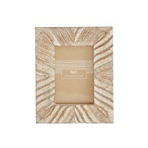 Midwest Cbk Wooden Photo <b>Frame</b> Rectangle Vertical Wall <b>Mount</b> Rustic Design <b>With</b> Lace Pattern And Bird Accent - Product Image 2