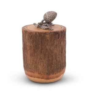 Tarro de almacenamiento de madera natural duradero con acabado liso para almacenamiento y organización en la encimera de la cocina - Product Image 6