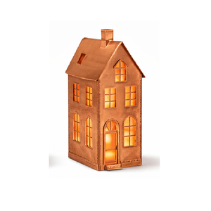 เชิงเทียนโลหะสังกะสีแบบชนบทสำหรับวางบนโต๊ะสไตล์วินเทจ - Product Image 3