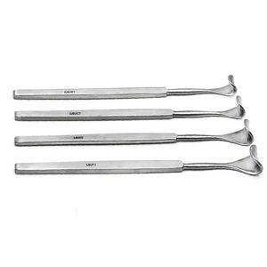 Retractor manual de párpados DESMARRES de 11 mm, 13 mm, 15 mm, 17 mm, herramienta oftálmica para cirugía de párpados, acero inoxidable, certificado CE por Grip Surgical - Product Image 5