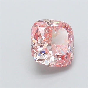 Exquise pierre précieuse rose de 1 carat, taille coussin, offrant un éclat symétrique d'élite et une clarté de couleur intense exceptionnelle. - Product Image 3