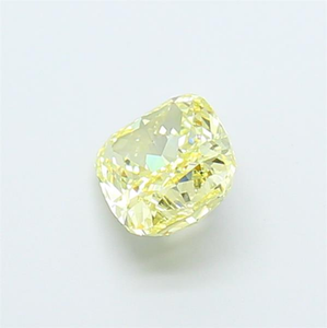 ออกแบบเครื่องประดับอัญมณีชั้นเลิศ ประกายระยิบระยับ รูปทรงคุชชั่น สีเหลืองเข้มพิเศษ เพชรเพาะเลี้ยงในห้องปฏิบัติการ ได้รับการรับรองมาตรฐาน CVD อัญมณีเม็ดเดี่ยวสุดหรู - Product Image 3