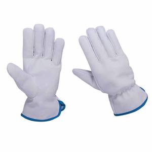Guantes de Trabajo de Piel de Cabra de Alta Calidad, Guantes de Protección Industrial, Suaves y Cómodos, Resistentes a la Abrasión - Product Image 5