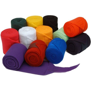 Rollos de Fieltro No Tejido Coloridos de 4 Piezas para Vendas y Envolturas de Caballos, Set de Vendas para Polo en Varios Tamaños y Colores Disponibles - Product Image 1