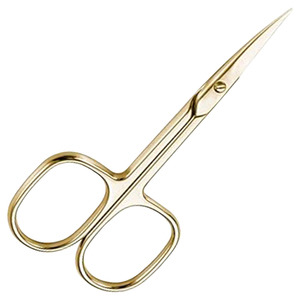 Ciseaux à ongles pour bébé à pointe arrondie, manche en acier inoxydable, outil de manucure pour le soin des ongles, coupe-poils de nez, fournisseur OEM ODM - Product Image 6