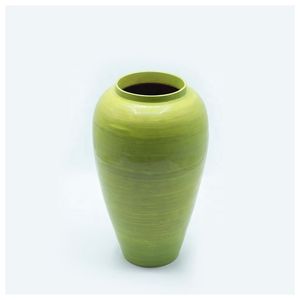Handcrafted Bamboo <b>Vase</b> Natural Bamboo Flower <b>Vase</b> Eco Friendly Home Decor Sustainable Decorative Bamboo <b>Vase</b> for Living Room - Product Image 1