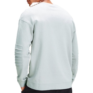 Recién llegado, sudadera de algodón 100% de calidad Premium para hombre, ropa de calle lisa con cuello redondo y tela de lana de alta calidad de talla 6XL - Product Image 2