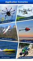 Contrôleur de vitesse électronique sans balais MAXKGO 200A 5-12S AM32 pour drones multirotors, avions, bateaux, modèles de voitures RC