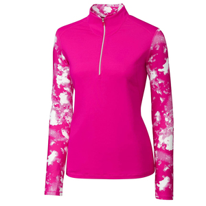 เสื้อคอมเพรสชั่นสำหรับขี่ม้าผู้หญิง พรีเมียม แขนยาว ผ้าสแปนเด็กซ์/โพลีเอสเตอร์ ระบายอากาศได้ดี ป้องกันรอยยับ เหมาะสำหรับการแข่งขัน - Product Image 2