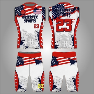 7v7 Uniform High Quality Flag Football Uniform Set Designed 7on7 Superior Stretch For Quick Movements - Product Image 1