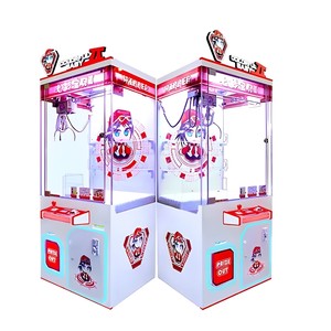 Doll Catcher Colourful Baby Coin Operated Prize Redemption Arcade <b>Machine</b> Commercial <b>Amusement</b> Equipment for Gaming Zone - Product Image 4