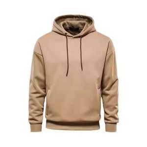 Sweat à capuche 100 % coton pour homme avec motif streetwear oversize, poche, design respirant et logo personnalisé - Impression hivernale pour adultes - Product Image 1