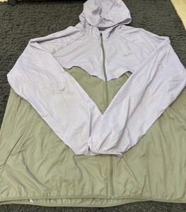 Conjunto de 2 Piezas de Chaqueta con Capucha para Hombre, Estampada, Transpirable, de Secado Rápido, Tejida en Poliéster, Informal, para Otoño, Color Morado Claro Beige - Product Image 2