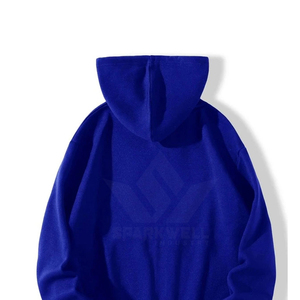 Sudadera de invierno con capucha y cremallera para hombre, azul, con diseño de esqueleto de diamantes de imitación en la parte delantera, estilo gótico, corte regular, manga regular, tejido de punto. - Product Image 6