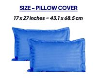 Juego de Ropa de Cama Portátil Antibacteriana Desechable de Satén a Rayas de Algodón Egipcio 400 Hilos, 100% Lino, Incluye Sábana, Funda de Almohada y Funda Nórdica