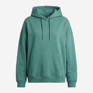 เสื้อฮู้ดดี้ผ้าฟลีซคอตตอนสีสันตามสั่งสำหรับผู้หญิง ทรงหลวม คุณภาพสูง สวมใส่สบาย เหมาะสำหรับฤดูหนาว - Product Image 1